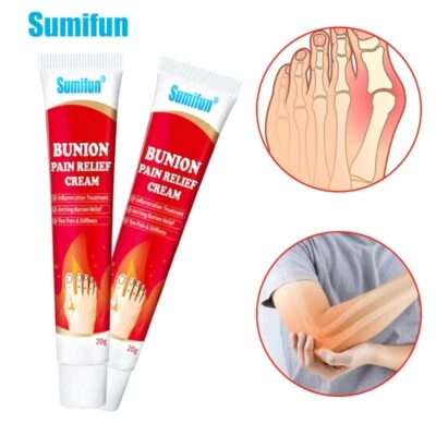 Foot Arching Bunion Pain Relief Ointment Toe Valgus Corrector Cream Hallux 20g