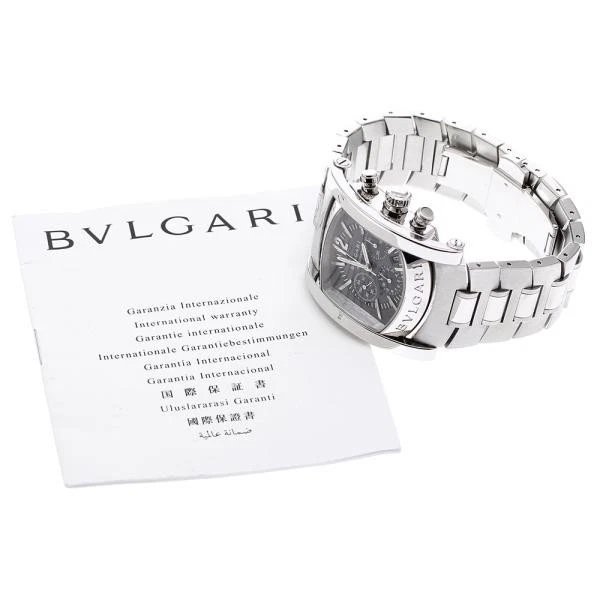k*k様 BVLGARI シルバー アナログ時計 Preços baixos em Relógios de pulso retangulares com caixa de aço