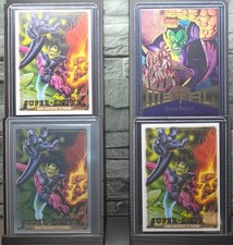SUPER-SKRULL #84 + [Leather] + [Canvas] | MM 92 Platinum + 95 Marvel Metals