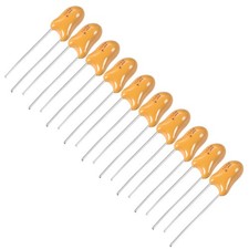 1uF Tantalum Capacitor, 25V 2 Pin Radial Dipped Tantalum Capacitors 10pcs