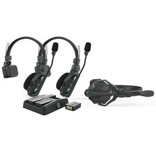 Hollyland Solidcom C1 Full-Duplex Wireless Intercom System with 3 Headsets