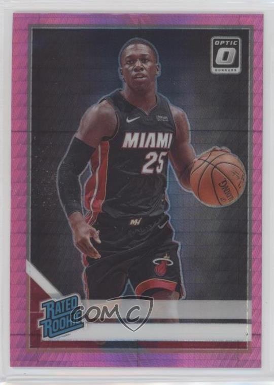 2019 Panini Donruss Optic Rated Rookie Pink Hyper Prizm Kendrick Nunn #193 10ka