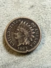 1863 Copper-Nickel Philadelphia Mint Indian Head Cent 7932b