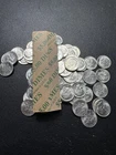 1 roll of mixed 1964, 1963-D, and 1962-D Roosevelt silver dimes. BU/AU