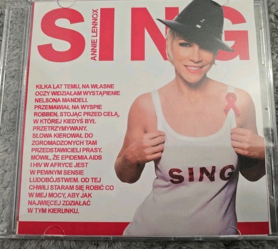 Annie Lennox - Sing Promo CD-R Polish Edition 2007