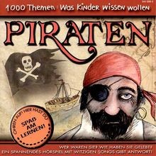 1000 Themen: Was Kinder wissen wollen -- Piraten, 1 Audi... | Buch | Zustand gut