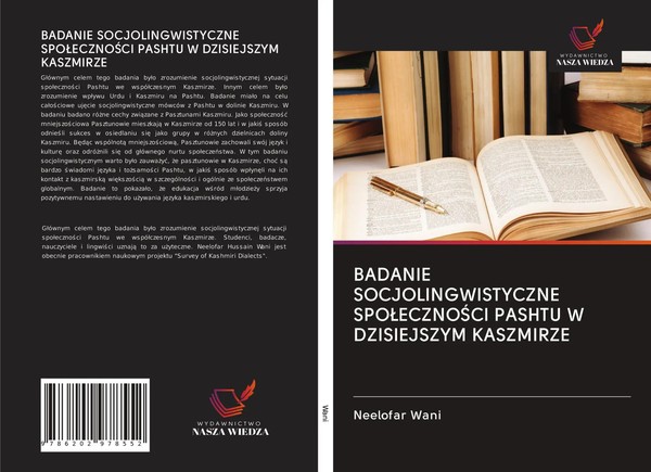 Neelofar Wani | Badanie Socjolingwistyczne Spo¿Eczno¿Ci Pashtu W Dzisiejszym...-image