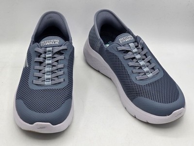 Skechers Go Walk Flex Hands Free Slip-Ins Grand Entry Sky Blue - Sz 7.5 W Wide