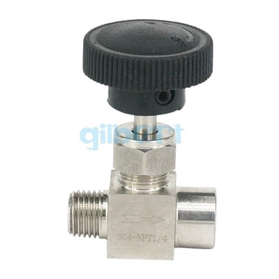 1/4'' NPT Female to Male   Valve 304 SUS Rust-Resisting Flow Control &ex