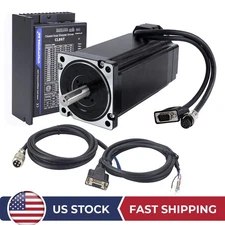 STEPPERONLINE Nema 34 12Nm Closed Loop Stepper Hybrid Servo Motor Driver Kit