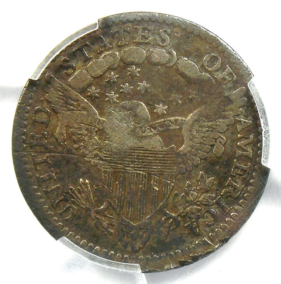 1800 Draped Bust Half Dime H10C - Certified PCGS Fine Details - Rare Date Coin! - Image 4 of 4