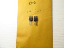 2 PK IRF520 N-Channel Power MOSFET Fast Switching TO220, New, FREE 2-3 Day Ship 