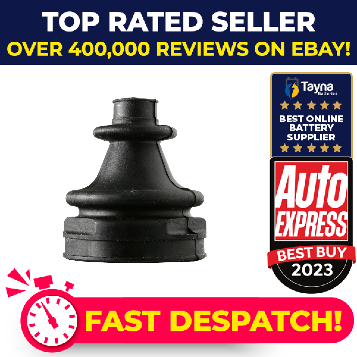 CV Joint Boot fits FORD FIESTA Mk4 1.4 97 to 02 C.V. Driveshaft Gaiter 1026905