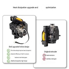 Printer Extruder Feed Assembly with Steel Drive for Lab X1 Series Repair Work