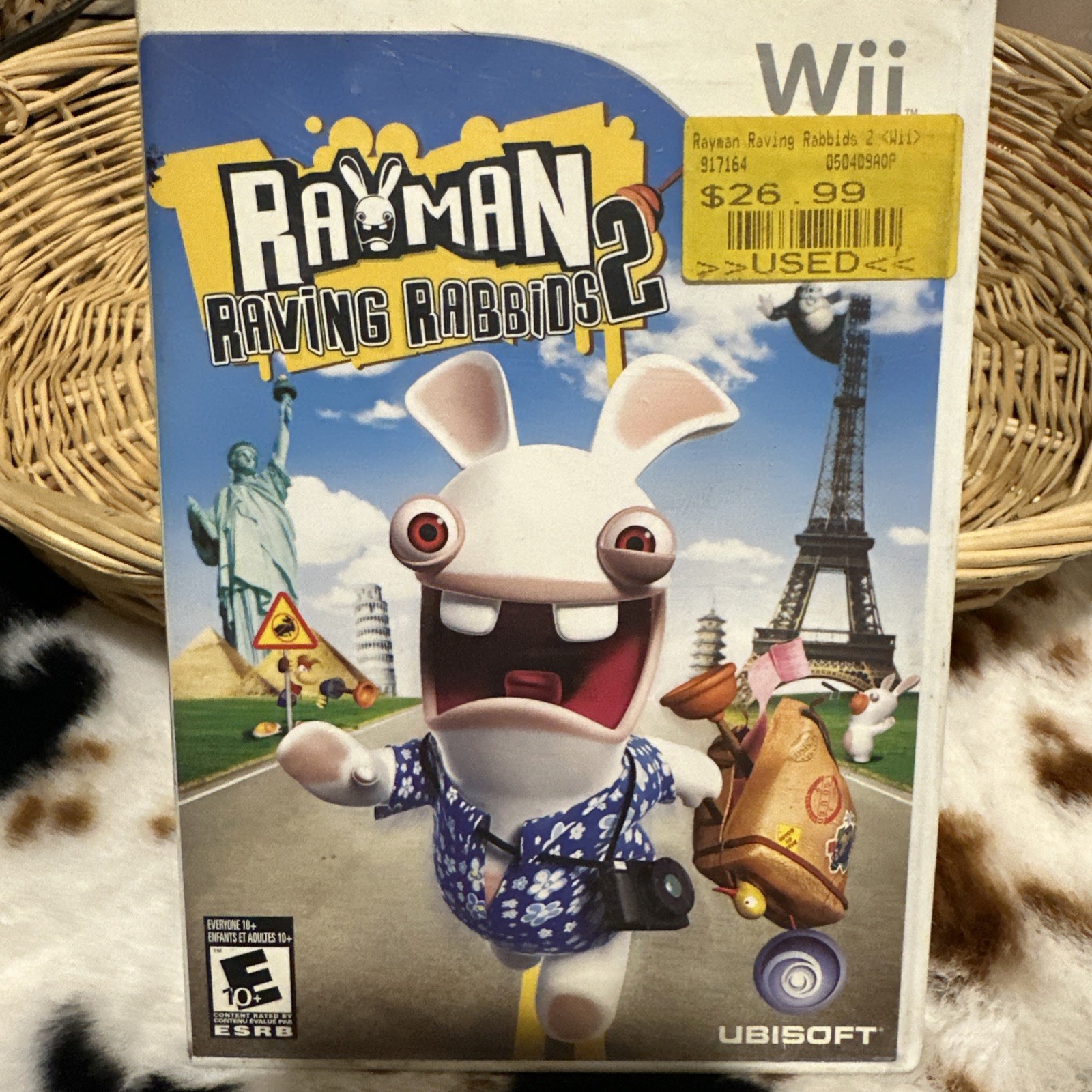 Rayman Raving Rabbids 2 (Nintendo Wii, 2007)