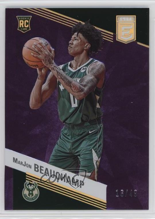 2022-23 Donruss Elite Rookies Purple 16/49 MarJon Beauchamp #249 11ye