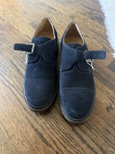 Geox Shoes Men U Damocle Suede Navy U640SA USA Size 7