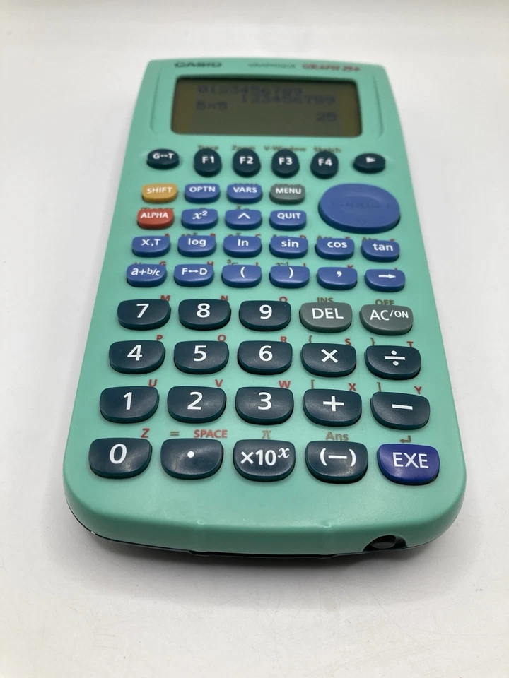 CASIO - Calculatrice Graphique Casio Graph 25 + / Tres Bon État - Photo 4/4