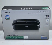 Canon Pixma iX6820 Wireless Color Inkjet Business Photo Printer AirPrint Cloud
