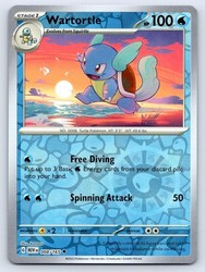 Wartortle 008/165 Scarlet & Violet 151