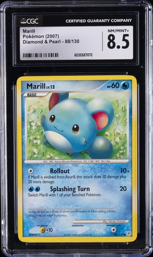 Marill graded CGC 8.5 for sale on eBay