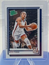 2025-26 Panini Donruss #87 Azzi Fudd Rated Prospect RC UConn - Dallas Wings