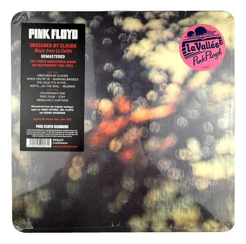 Pink Floyd Obscured by Clouds vinyl record LP 2016 Optimal Press New Sealed