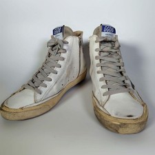 Golden Goose Francy Women's Sneakers 24.5cm White Pre-owned Free Shipping