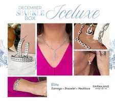 Park Lane Elite Sparkle Box Jewelry Set Dec 2025 Icelux NWT Limited Edition