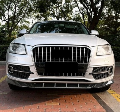 Audi SQ5/ Q5 SLine Front Lip Spoiler B8.5 2013–2017 Gloss Black