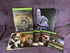 Xbox One Middle Earth Shadow Of War Gold Edition W/Stickers And Instructions
