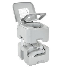 YITAMOTOR Portable Toilet for Camping, RV with 5.3 Gal 5.28 Gal, Grey