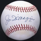 Joe DiMaggio Signed Official National League Baseball JSA Graded Mint 9 #ZZ58993