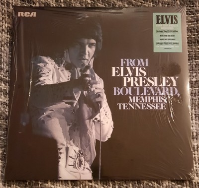 ELVIS PRESLEY BOULEVARD FTD 2LP Black VINYL/ DELUXE SET /W Hype Sticker ! NEU !