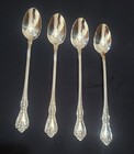 Ice Tea Spoons Flatware Distinction Deluxe Stainless Steel HH By Oneida Set Of 4