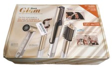 Shark Glam Hair Styling Drying System w Silki Straightener Glossi Open Box New
