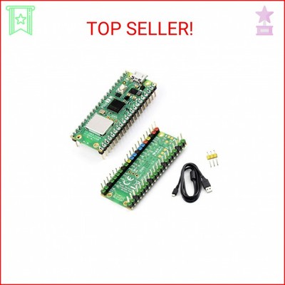 Pico 2 W with Color Pre-Soldered Header Compatible with Raspberry Pi Pico 2 W Mi