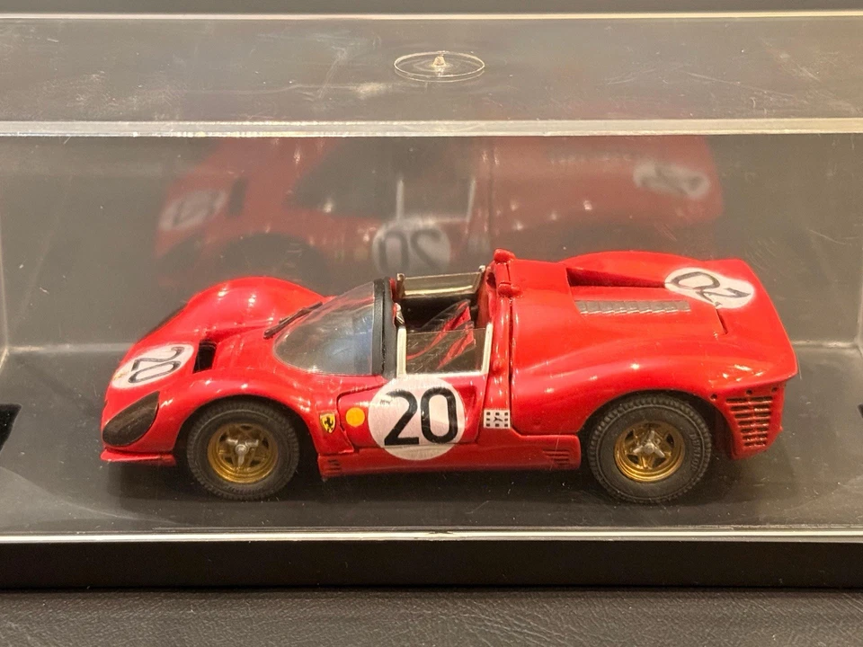 1/43 JOUEF EVOLUTION - FERRARI - 330 P4 SPIDER N 20 24h LE MANS 1967 - Image 4 of 4