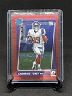 2021 Donruss Optic Football Red Hyper Kadarius Toney #212 PSA 8.5