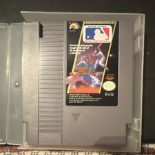LJN Major League Baseball NES Game 1988 NTSC Sports Baseball Cartridge