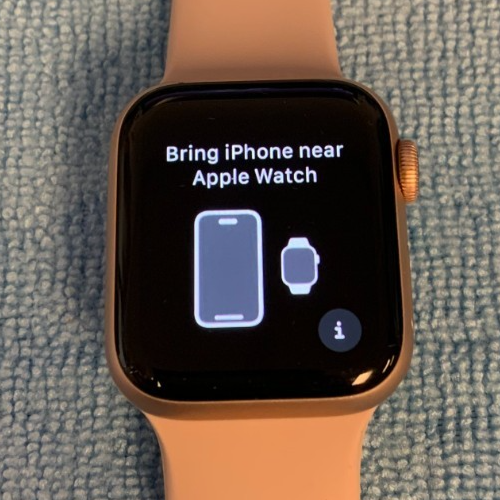 Apple Watch Series 4 40mm Aluminio Dorado (Gps) (DEBE LEER DESCRIPCIÓN) - Imagen 1 de 3