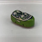 Vintage J. Chein Tin Roller Coaster Green Car Litho tin toy 1930s 1920s 1940s