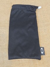 Oakley Black Soft Drawstring Cleaning Cloth Bag Pouch Sunglasses Eyeglasses