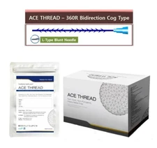 ACE PDO Thds-PDO Collagen enhancing Threads -360R Bidirection Cog/L (20pcs)