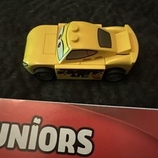 LEGO DISNEY'S 'CARS'- YELLOW RACE CAR "CRUZ RAMIREZ" FROM 'CARS 3' MOVIE-cars