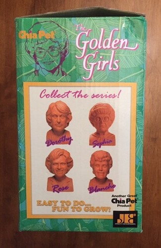 THE GOLDEN GIRLS SOPHIA CHIA PET DECORATIVE PLANTER New in Box - Picture 6 of 8