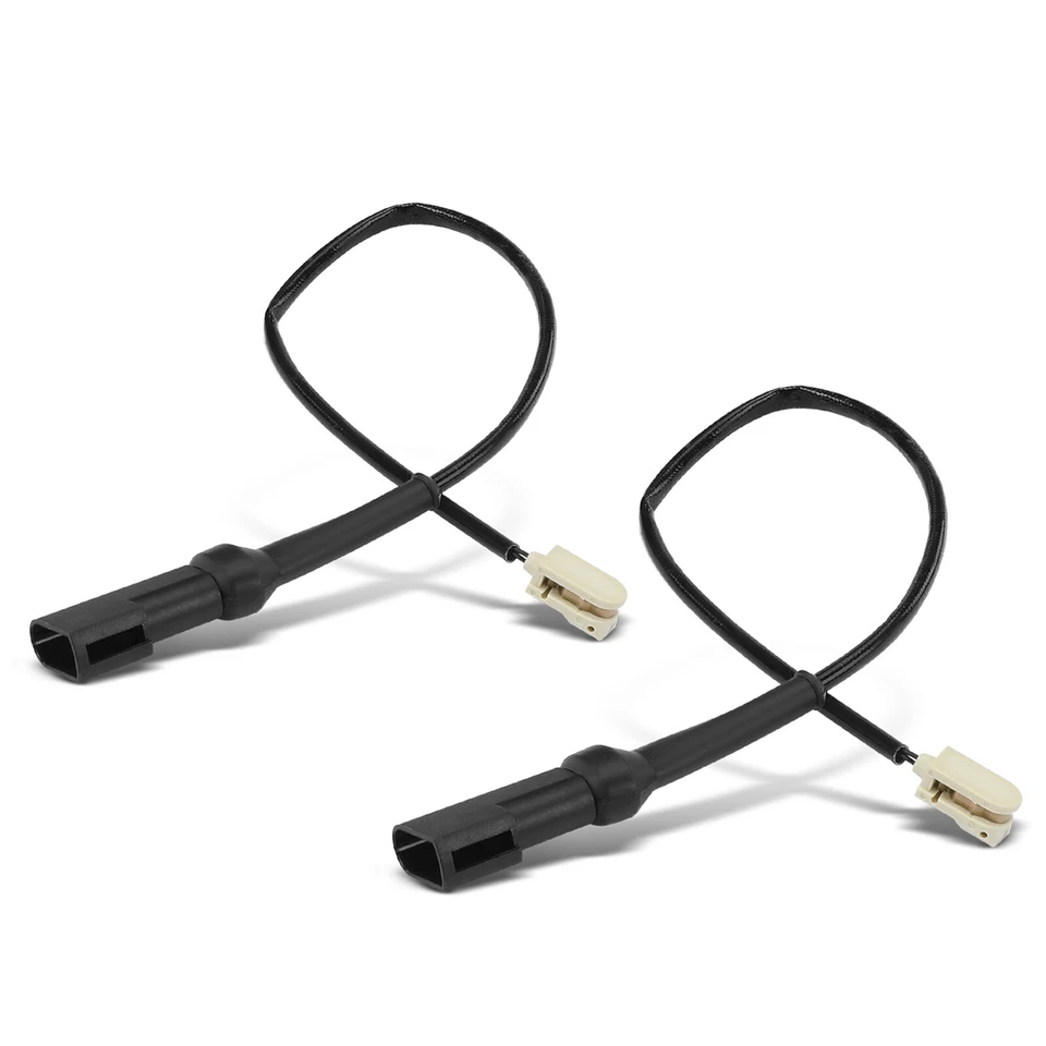 2x Contatto Usura Pastiglie Freno Posteriore per Ford Transit V363 Fad Fbd - Immagine 2 di 4