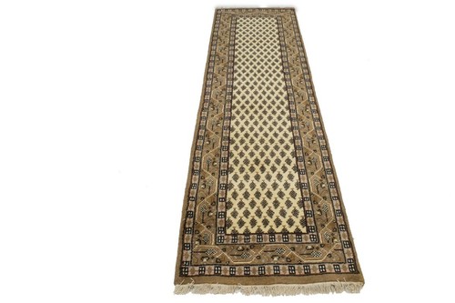 Floral Oriental Runner Rug Allover Design Wool Carpet Hallway Kitchen 2'5X8'9 ft - Picture 11 of 13