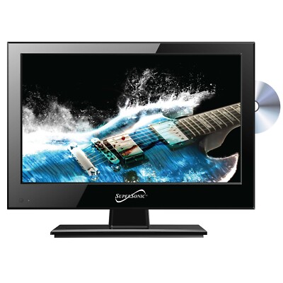 SuperSonic SC-1312 13.3'' LED HD TV with Built-in DVD Player