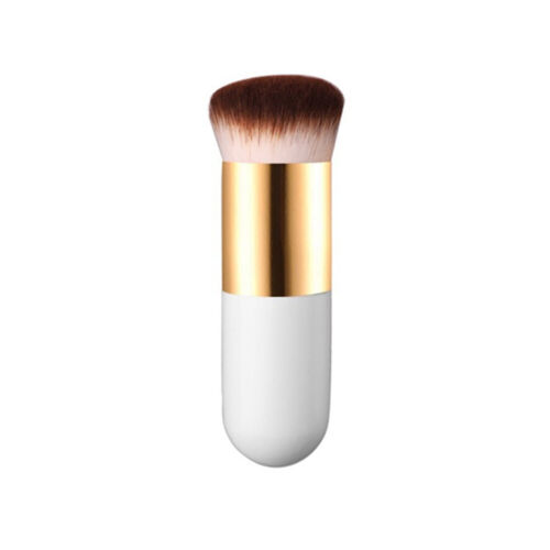 Kabuki Makeup Brush-Flat Foundation, Blush, Powder & Contour - Cosmetic Tool PRO - Picture 15 of 19